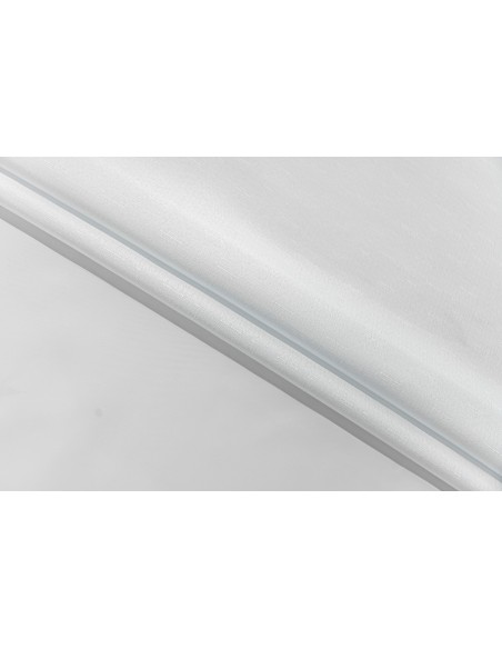 Nappe antitache unie blanche rectangulaire 145 x 240 cm