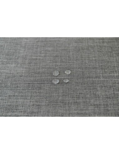 Nappe anti tache unie anthracite ronde 160 cm Nappe anti tache unie anthracite ronde 160 cm