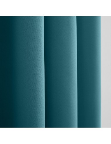 Rideau occultant turquoise 140 x 260 cm