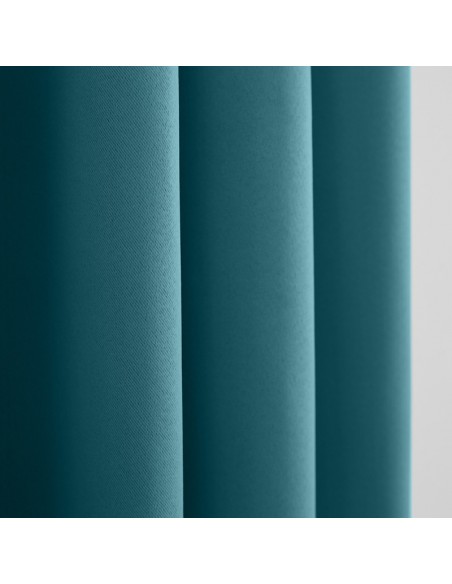 Rideau occultant turquoise 140 x 260 cm