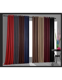 Rideau occultant anis 140 x 260 cm