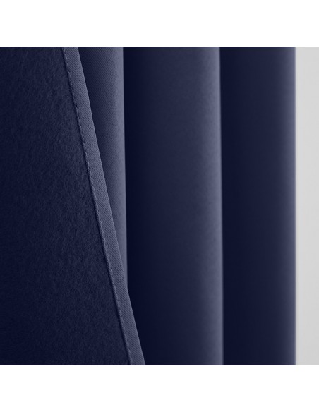 Rideau occultant thermique marine 140 x 260 cm