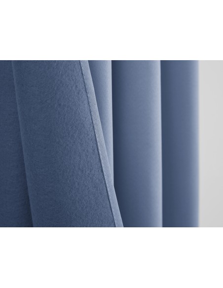 Rideau occultant thermique bleu tendre 140 x 260 cm