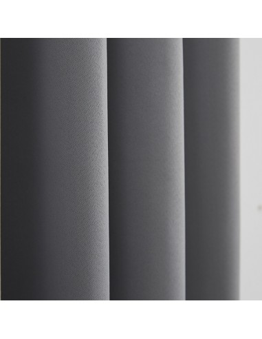 Rideau occultant thermique argent 140 x 260 cm