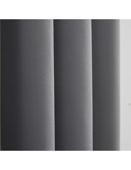 Rideau occultant thermique argent 140 x 260 cm