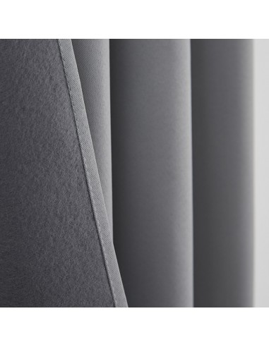 Rideau occultant thermique argent 140 x 260 cm