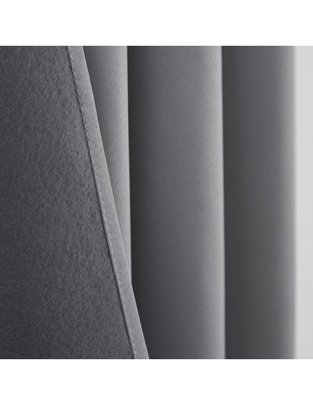 Rideau occultant thermique argent 140 x 260 cm