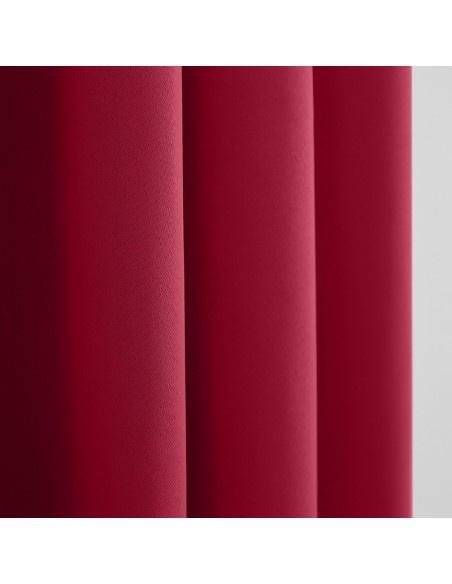 Rideau occultant thermique piment 140 x 260 cm