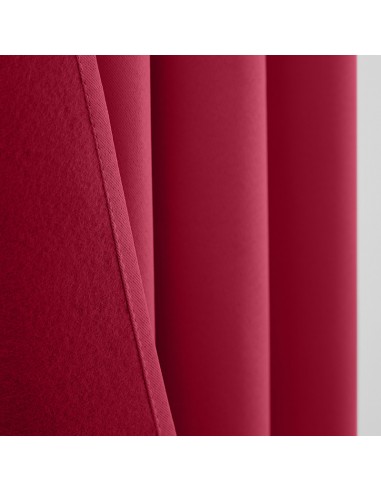 Rideau occultant thermique piment 140 x 260 cm