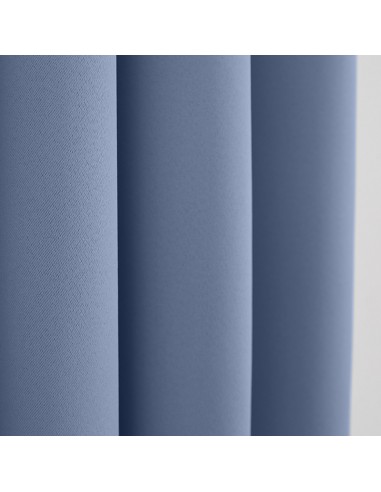 Rideau occultant bleu tendre 140 x 260 cm