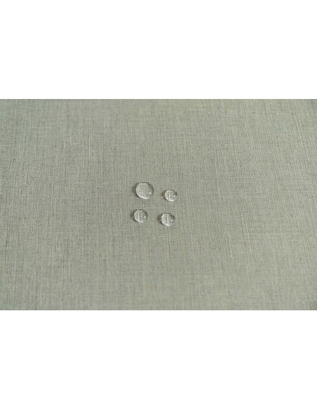 Nappe antitache unie perle ronde 160 cm