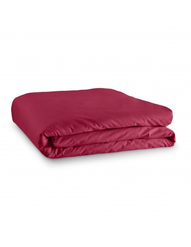 Housse de couette Rouge 260 x 240 cm / 100% Coton / 57 Fils/cm² pour lit 2 places "King Size"
