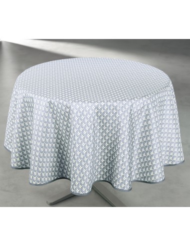 Nappe antitache imprimée Manon ronde 160 cm Nappe antitache imprimée Manon ronde 160 cm