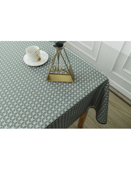 Nappe antitache imprimée Manon rectangulaire 145 x 240 cm