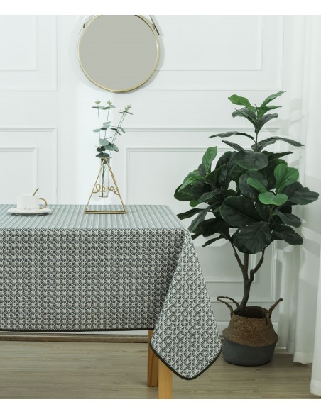 Nappe antitache imprimée Manon rectangulaire 145 x 240 cm