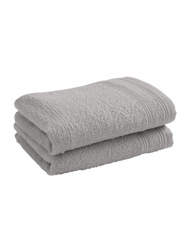 Lot de 2 serviettes invité éponge "Spa" 30 x 50 cm / 400 gr/m²