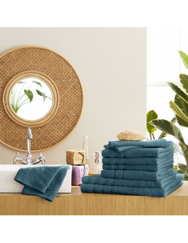 Pack complet éponge 10 pièces "Spa" salle de bain / 400 gr/m²