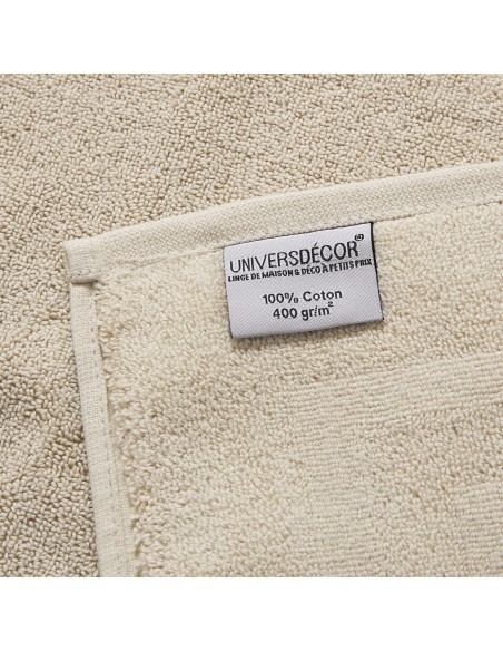 Pack complet éponge 10 pièces "Spa" salle de bain / 400 gr/m²