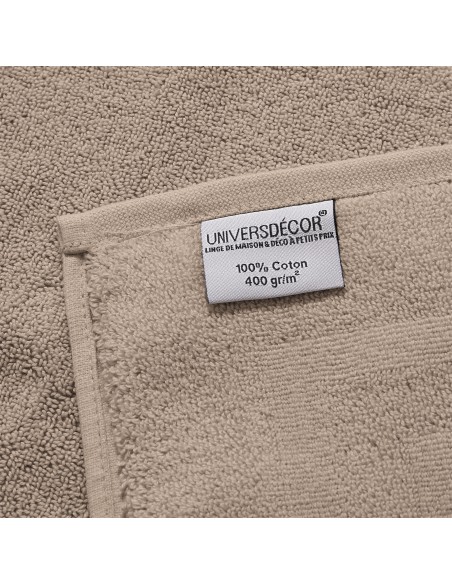 Pack complet éponge 10 pièces "Spa" salle de bain / 400 gr/m²