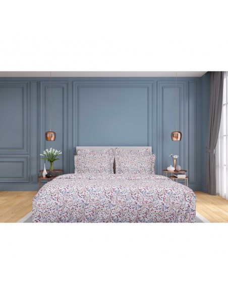 Housse de couette 100% "Satin de coton Peigné" / 80 fils /cm²