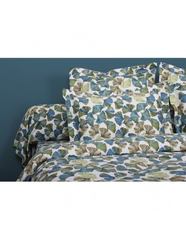 Drap plat 100% "Satin de coton Peigné" / 80 fils /cm²