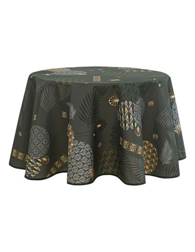 Nappe anti tache ronde "Vickye" 160 cm (4 à 6 couverts) Nappe anti tache ronde "Vickye" 160 cm (4 à 6 couverts)
