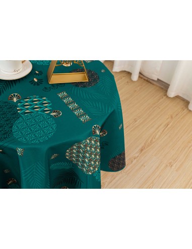 Nappe anti tache ronde "Vickye" 160 cm (4 à 6 couverts) Nappe anti tache ronde "Vickye" 160 cm (4 à 6 couverts)