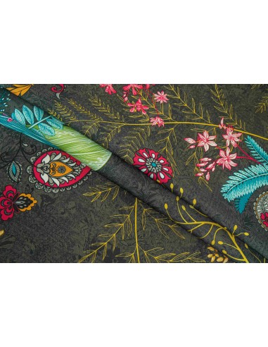 Nappe anti tache ronde "Colibri" 160 cm (4 à 6 couverts) Nappe anti tache ronde "Colibri" 160 cm (4 à 6 couverts)