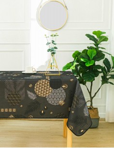 Nappe anti tache rectangulaire "Vickye" 145 x 240 cm (6 à 10 couverts)