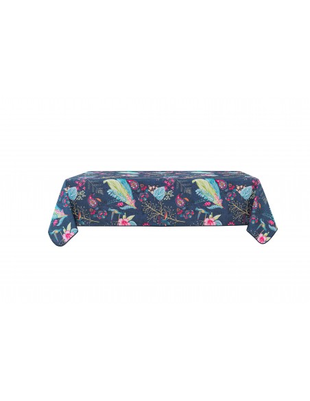 Nappe anti tache rectangulaire "Colibri" 145 x 240 cm (6 à 10 couverts)