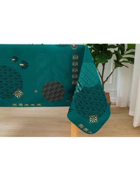 Nappe anti tache rectangulaire "Vickye" 145 x 240 cm (6 à 10 couverts)