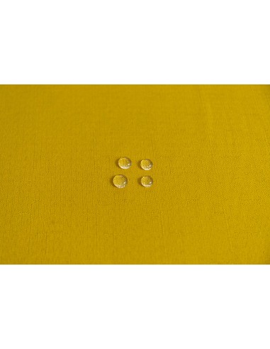 Nappe anti tache unie moutarde ronde 160 cm Nappe anti tache unie moutarde ronde 160 cm