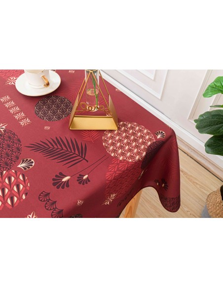 Nappe anti tache rectangulaire "Vickye" 145 x 240 cm (6 à 10 couverts)