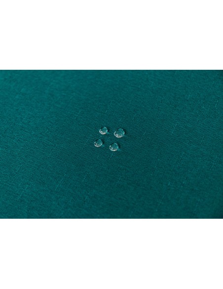 Nappe antitache unie Bleu Paon rectangulaire 145 x 240 cm