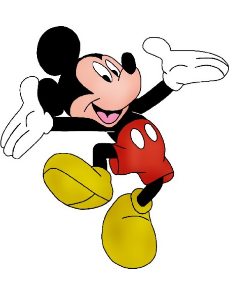 Parure de couette 140 x 200 "Mickey Mouse 3" Microfibre / 100% Polyester