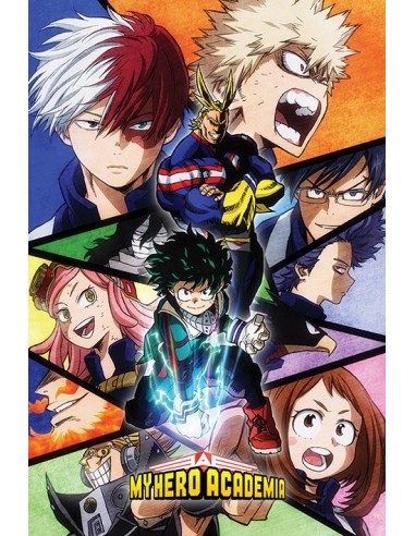 Parure de couette 140 x 200 "My Hero Academia" Microfibre / 100% Polyester