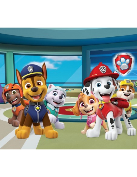 Parure de couette 140 x 200 "Pat Patrouille Friends" Microfibre / 100% Polyester