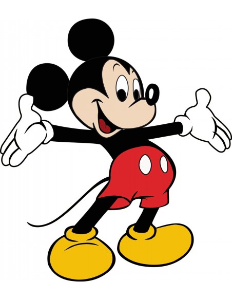 Parure de couette 140 x 200 "Minnie Loves Mickey" Microfibre / 100% Polyester