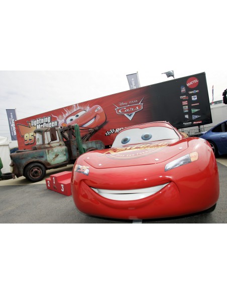 Parure de couette 140 x 200 "Cars Rust Eze" Microfibre / 100% Polyester