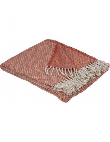 Plaid effet Tweed "Feroe" 130 x 170 cm Toison d'or