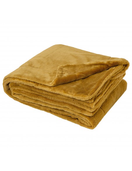 Plaid imitation fourrure "Mellow" 150 x 200 cm Toison d'or