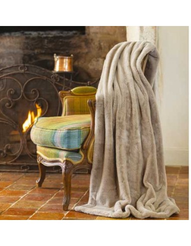 Plaid imitation fourrure "Mellow" 150 x 200 cm Toison d'or