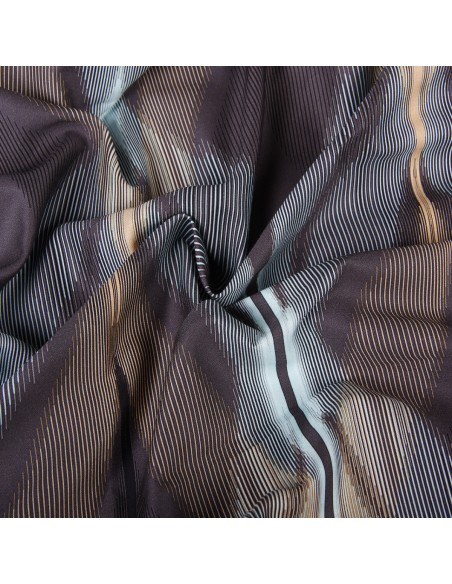 Housse de couette réversible "100% Satin de coton Peigné" / 82 fils /cm²