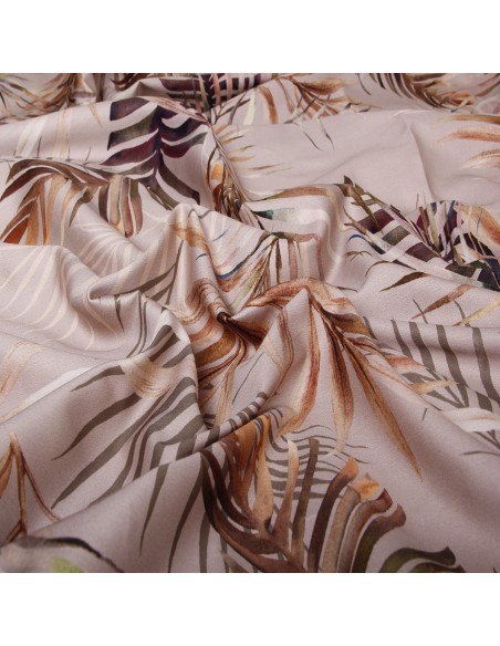 Housse de couette réversible "100% Satin de coton Peigné" / 82 fils /cm²