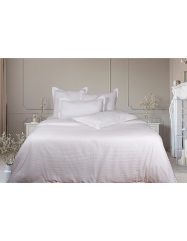 Housse de couette réversible "100% Satin de coton Peigné" / 82 fils /cm²