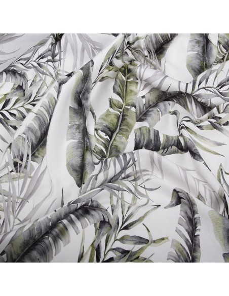 Lot de 2 taies d'oreiller réversible "100% Satin de coton Peigné" / 120 fils /cm²