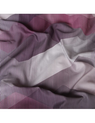 Lot de 2 taies d'oreiller réversible "100% Satin de coton Peigné" / 82 fils /cm²