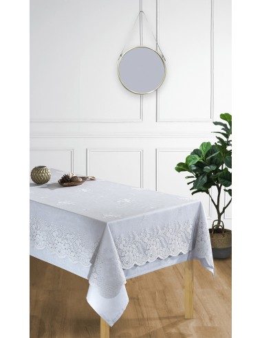 Nappe + Surnappe en dentelle "Style Vintage" toutes dimensions Nappe + Surnappe en dentelle "Style Vintage" toutes dimensions