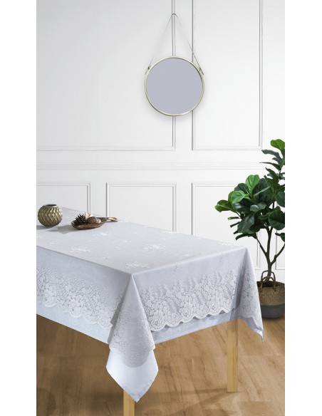 Nappe + Surnappe en dentelle "Style Vintage" toutes dimensions