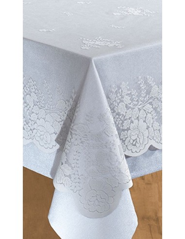 Nappe + Surnappe en dentelle "Style Vintage" toutes dimensions Nappe + Surnappe en dentelle "Style Vintage" toutes dimensions